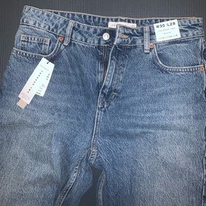 TOPSHOP-High Waisted Rigid 90s Flare